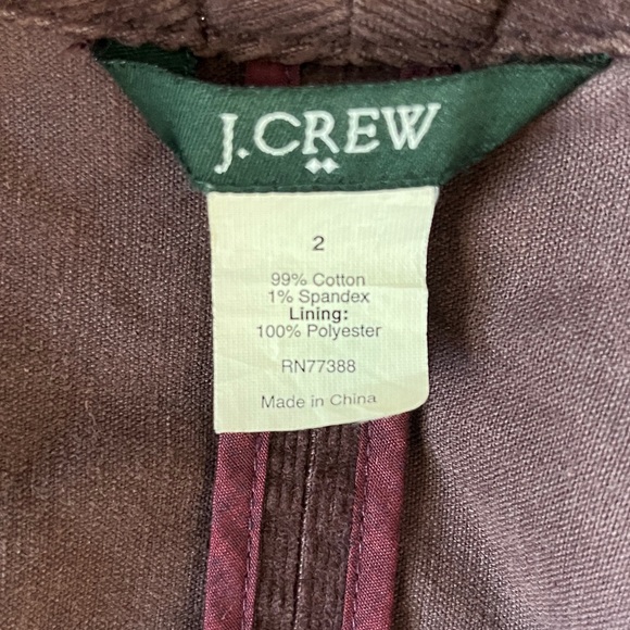 J. Crew Corduroy Blazer - Picture 7 of 7